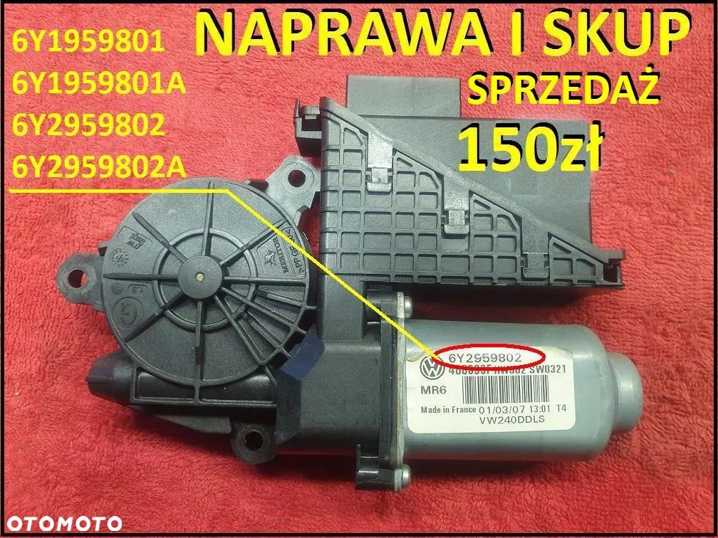 Silniczek mechanizm szyb 6Y2959802 6Y1959801 - 1
