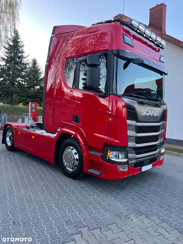 Scania R450//BOGATA WERSJA//RETARDER//KLIMA//NAWIGACJA//RADAR//FULL LED//HYDRAULIKA//PRZÓD/TYŁ NA PODUSZKACH - 14