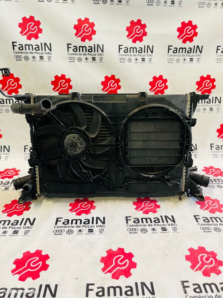 Conjunto Termoventilador/Radiadores Audi A5 2.0TDI 170cv - 4