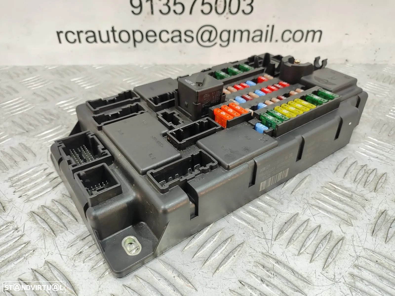 TAMPA CAIXA FUSÍVEIS RELÉS SAM BSI MINI COOPER R56 61353456905 3456905 R60 COUNTRYMAN - 2