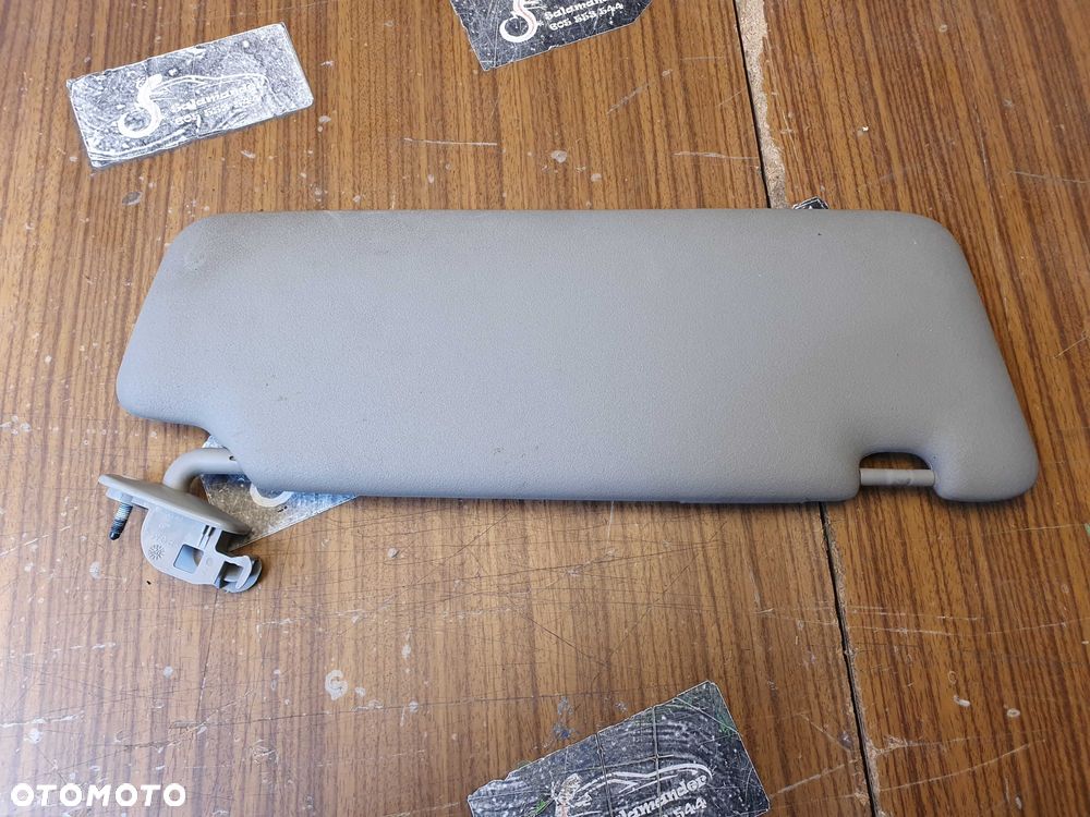 Daszek Lewy Słonecznik Oslona Przeciwsloneczna Platin Hell AUDI A4 B6 8E0857551/551A - 5