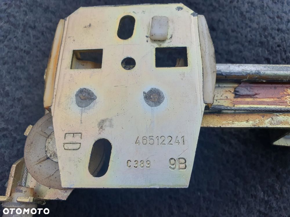 FIAT SEICENTO PODNOŚNIK SZYBY PRAWY PRZÓD 46512241 2PIN - 5