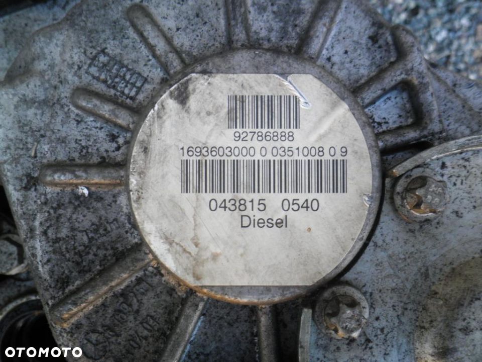 A B KLASA W169 1.8 CDI SKRZYNIA BIEGÓW 0438150540 - 3