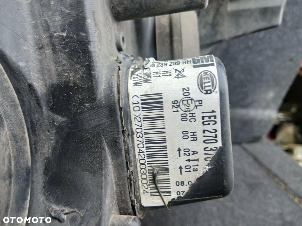 Opel Astra H III Lampa przednia prawa, lewa. - 9