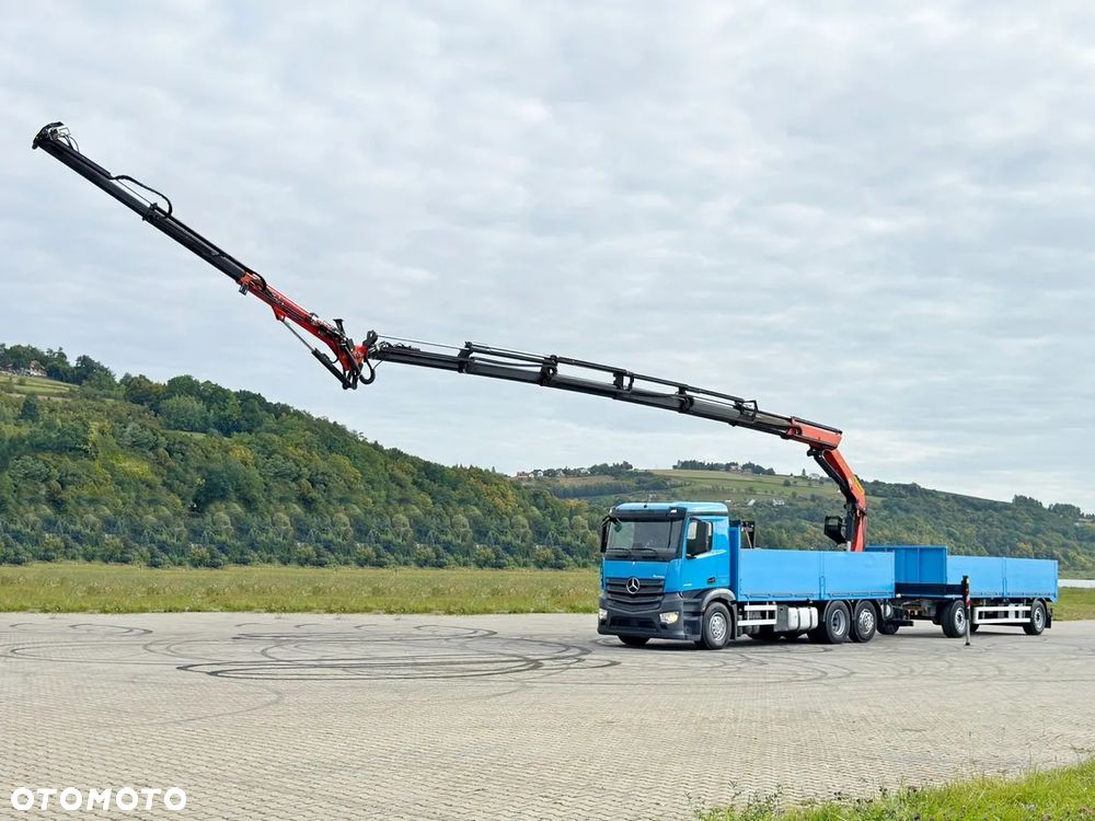 Mercedes-Benz ANTOS 2545 + PK 26002 - EH E + JIB PJ 060A + PILOT + PRZYCZEPA - 2