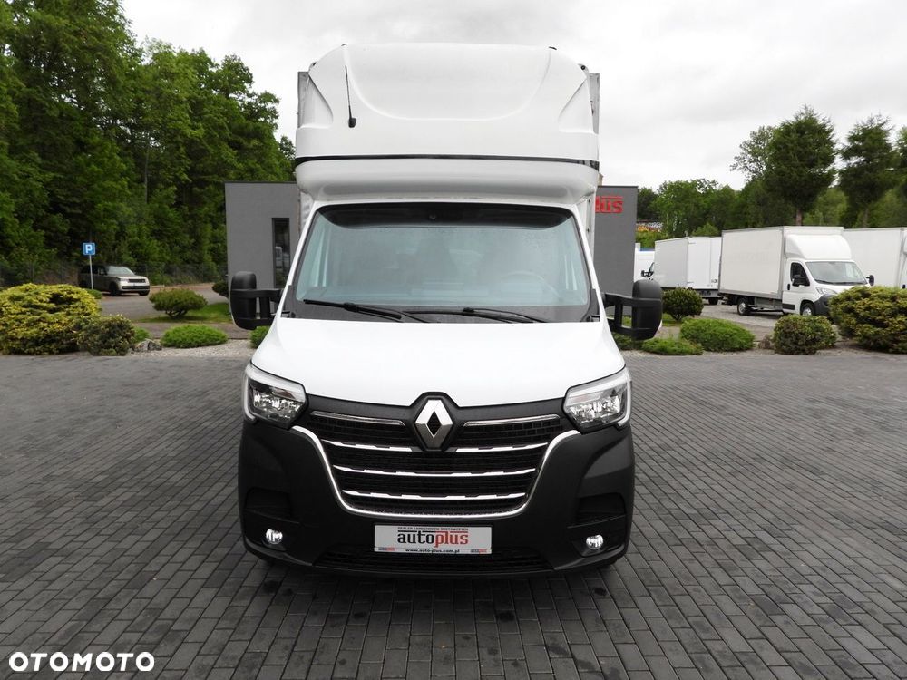 Renault MASTER PLANDEKA 10 PALET WEBASTO TEMPOMAT LEDY PNEUMATYKA KLIMATYZACJA  165KM - 6
