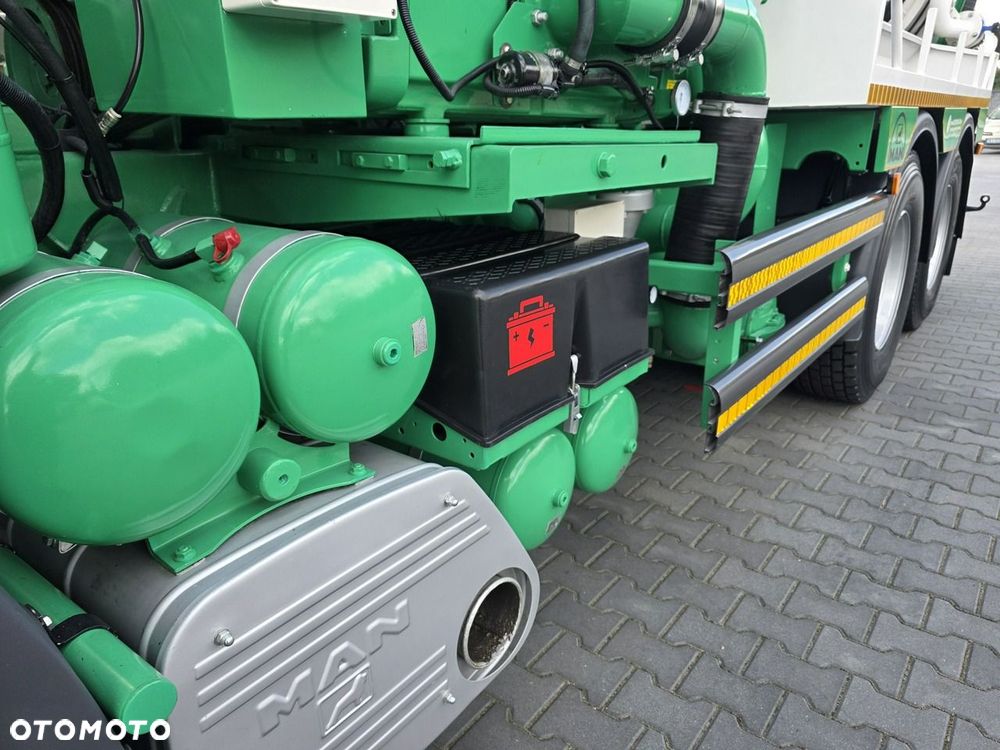 MAN 6x4 WUKO MULLER CANALMASTER KOMBI DO CZYSZCZENIA KANAŁÓW - 12