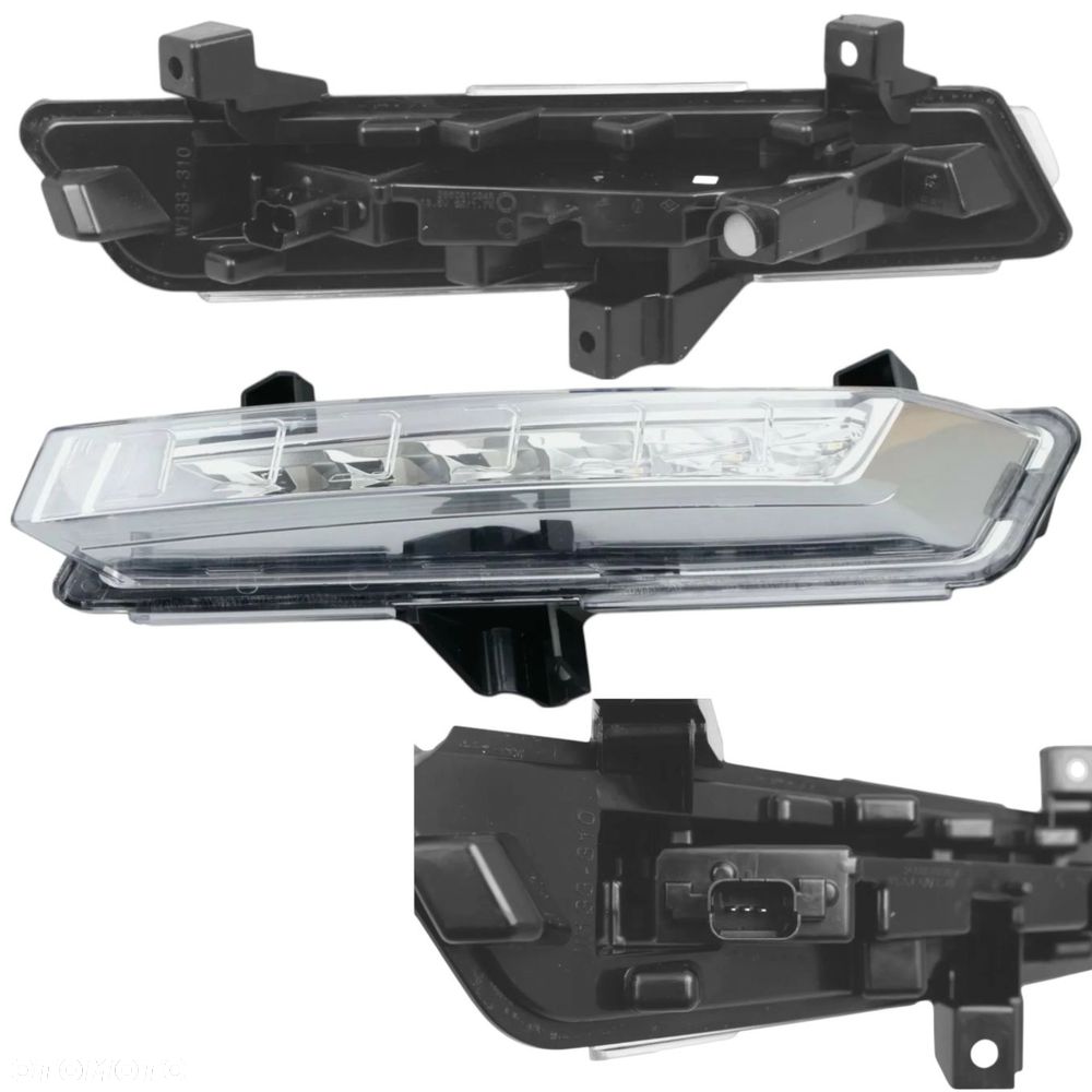 RENAULT CLIO IV 4 LIFT 2016-2020 LAMPA ŚWIATŁO LED DO JAZDY DZIENNEJ LEWA - 3