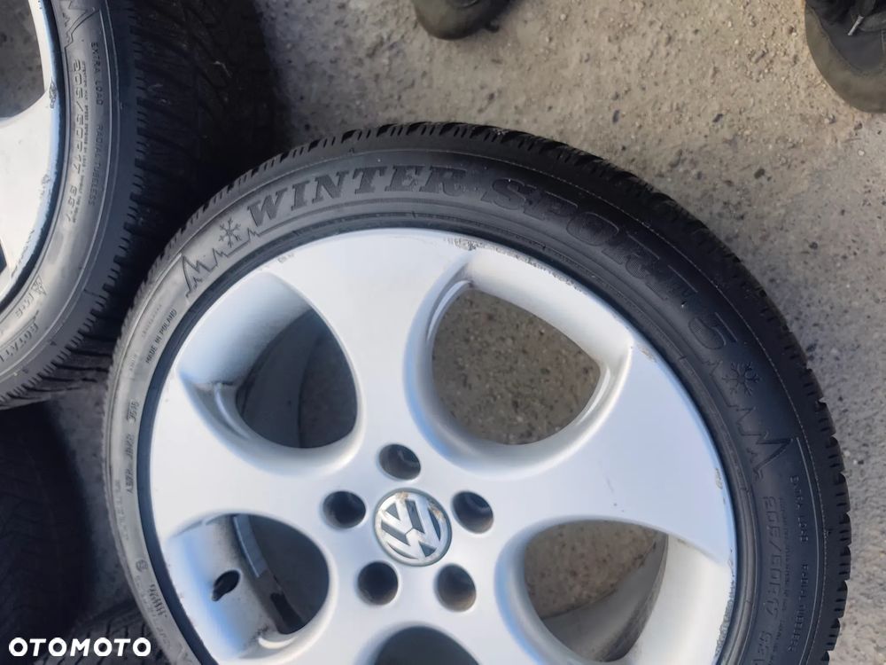 5x112 Felgi Aluminiowe Alufelgi Oryginalne 1K0 17 Koła Zimowe Zima AUDI A3 8V A4 B5 A6 C5 VW Golf 5 6 7 Touran Caddy Sharan Passat B5 SKODA Superb Octavia 2 II III 3 SEAT Alhambra Leon Toledo Altea ALU-RAD Legnica 205/50 6mm - 11