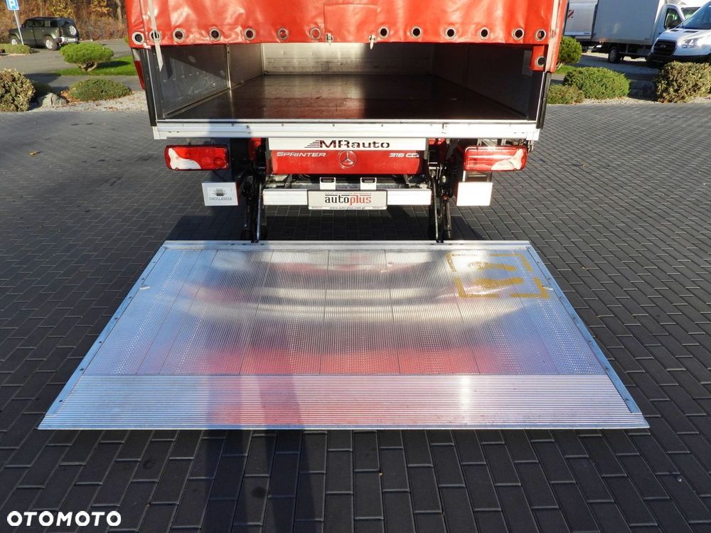 Mercedes-Benz SPRINTER 316 PLANDEKA WINDA 8 PALET WEBASTO TEMPOMAT KLIMATYZACJA  160KM - 26