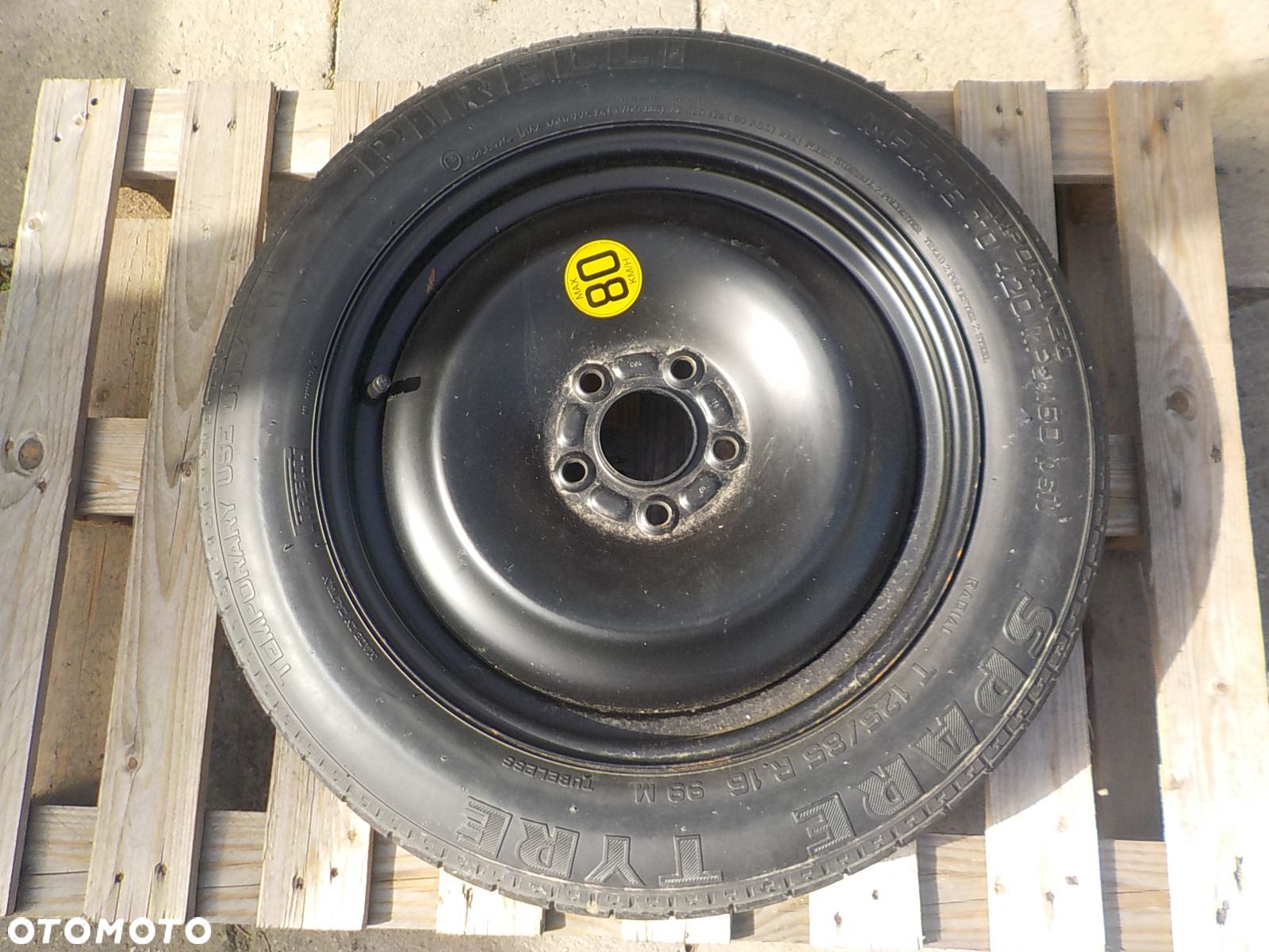 FORD S-MAX DOJAZDÓWKA R16 5x108 125/85/16 - 1