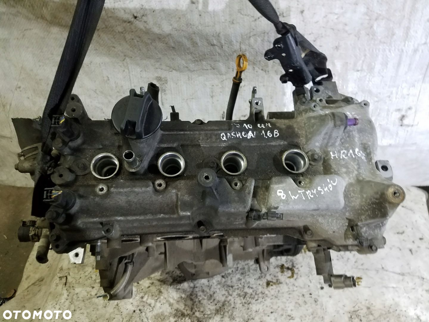 SILNIK 1.6 B HR16 DE NISSAN JUKE F15 160 TYS KM 8 WTRYSKÓW - 6
