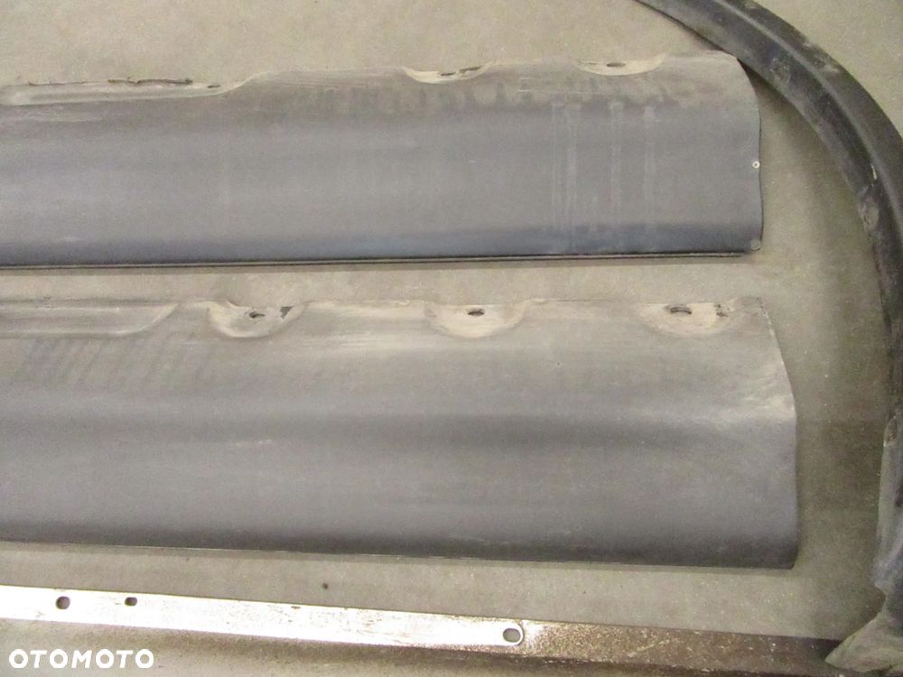 Listwy progowe nakładki nadkola stopień aluminiowy BMW E53 X5 - 13
