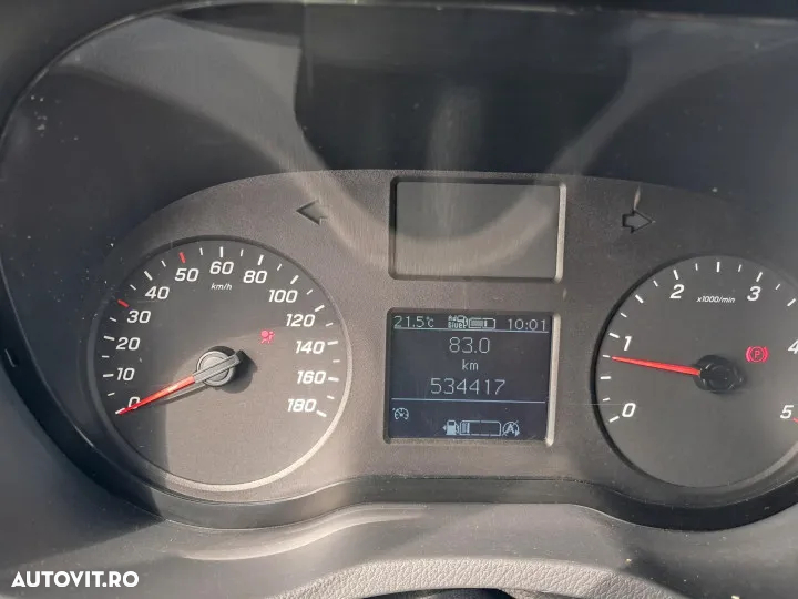 Mercedes-Benz benz sprinter 316cdi 2.2d 163cp cabina de dormit si prelata - 12