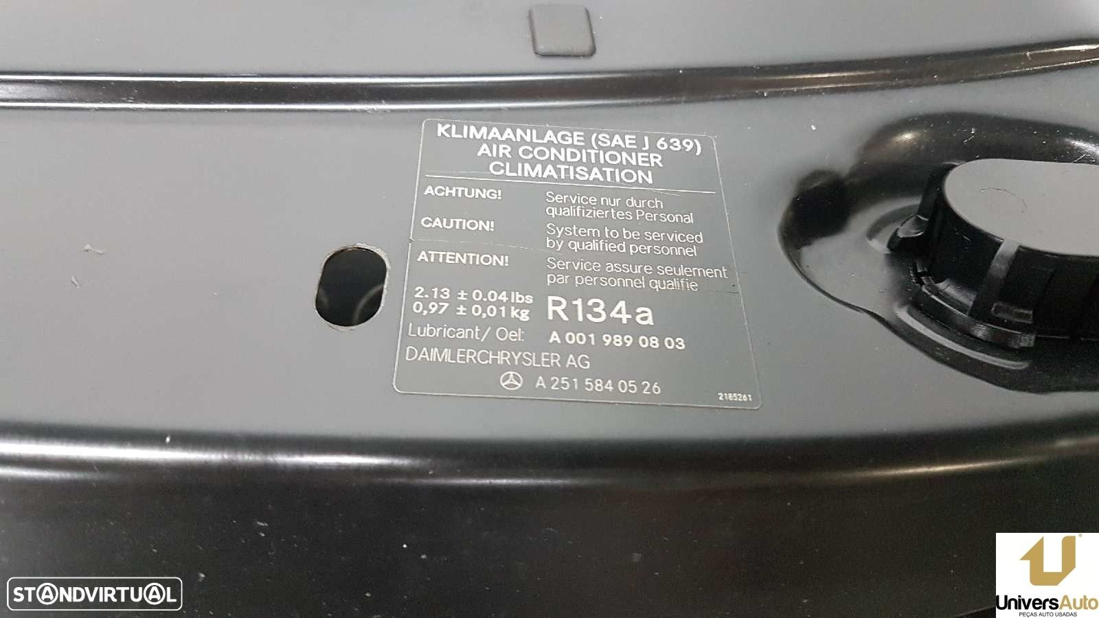 PAINEL FRONTAL MERCEDES CLASE M (W164) 320 / 350 CDI (164.122) - 2