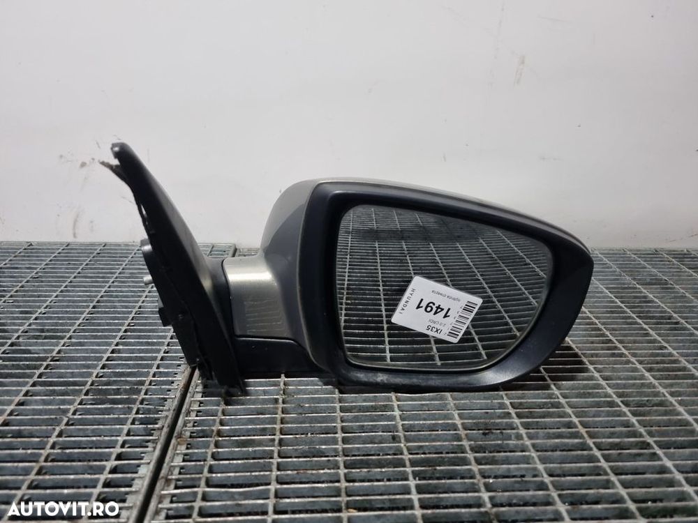 Oglinda dreapta Hyundai IX35 2010 - 2019 4 Usi Chalk White A3 (1491) Cu rabatare electrică - 3