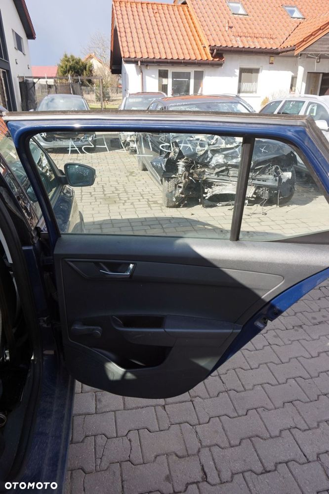 DRZWI TYLNE PRAWE FABIA III NJ3 5D HB LF5A  GRANATOWY SKODA 2014-2018 - 8