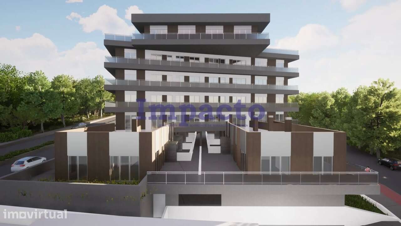 Apartamento T3 com terraço em construção - Grande imagem: 2/13