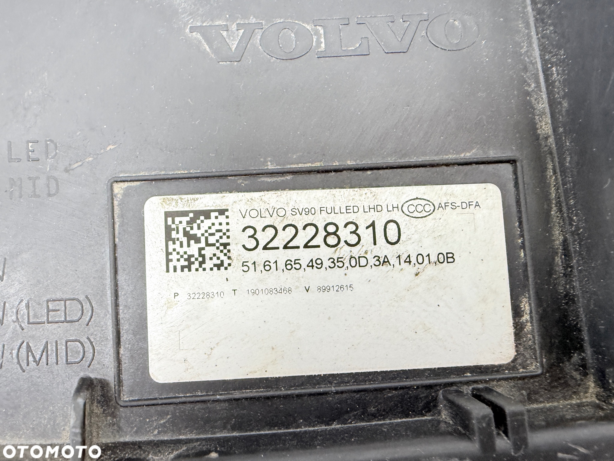 Lampa przednia lewa VOLVO V90 S90 Full led Active Beam - 4