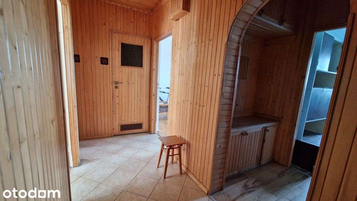 3 pokoje, 61m2 z widokiem na ogródki działkowe