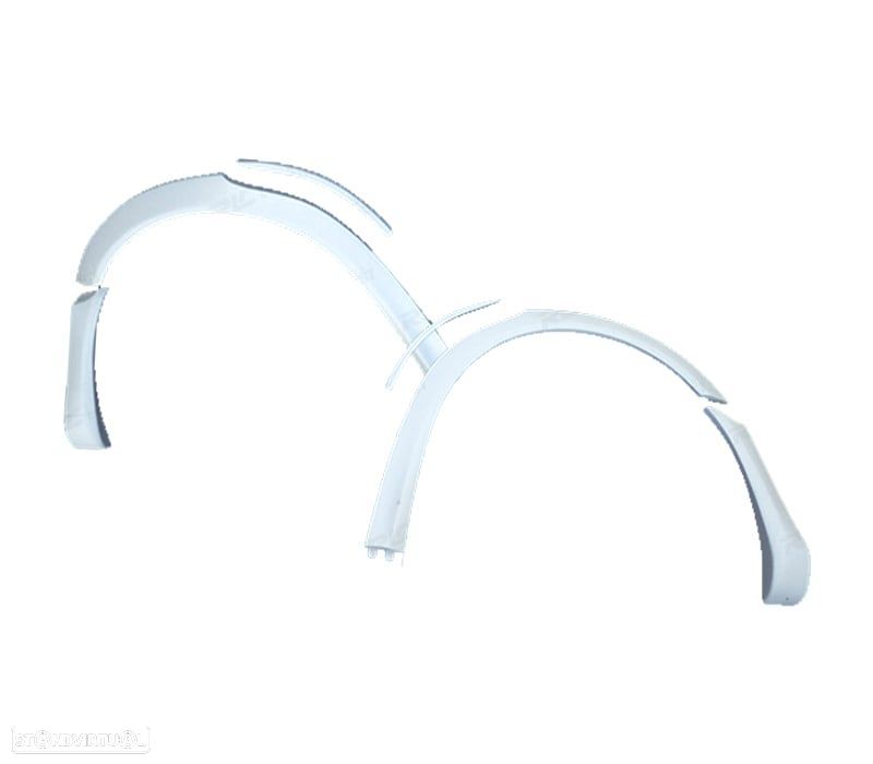 ABAS TRASEIRAS MERCEDES 190 W201 83-87 LOOK EVO 1 AMG - 2