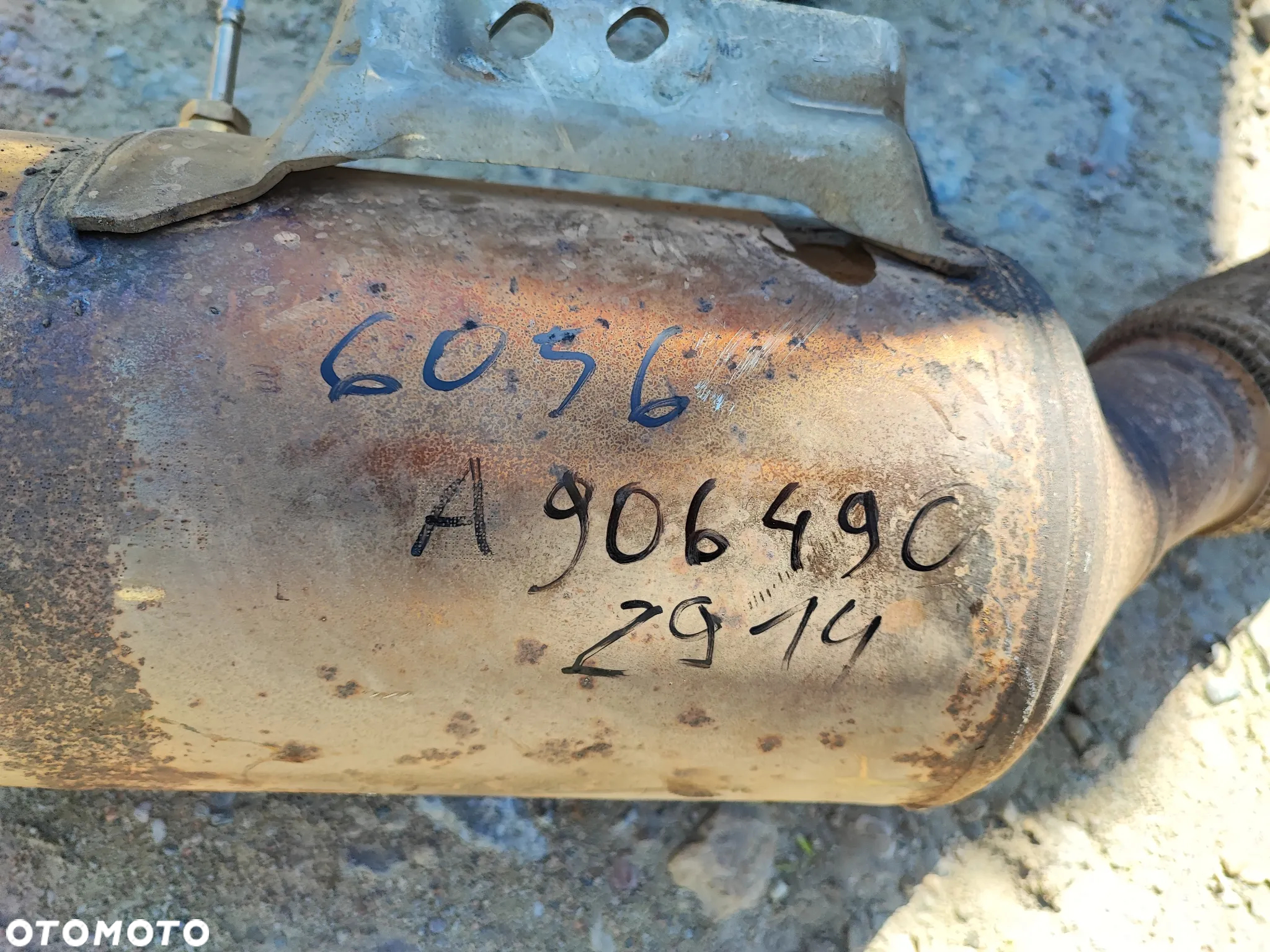 Filtr DPF sprinter 906 KT6056 a9064902914 - 2