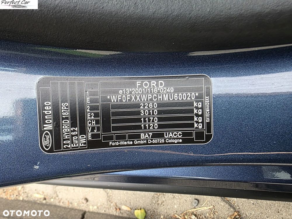 Ford Mondeo SW 2.0 Hybrid ST-Line X - 36