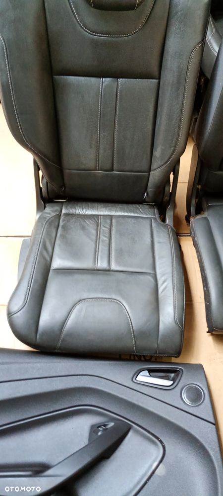 Fotele kanapa boczki komplet skóra Ford Kuga II MK2 - 18