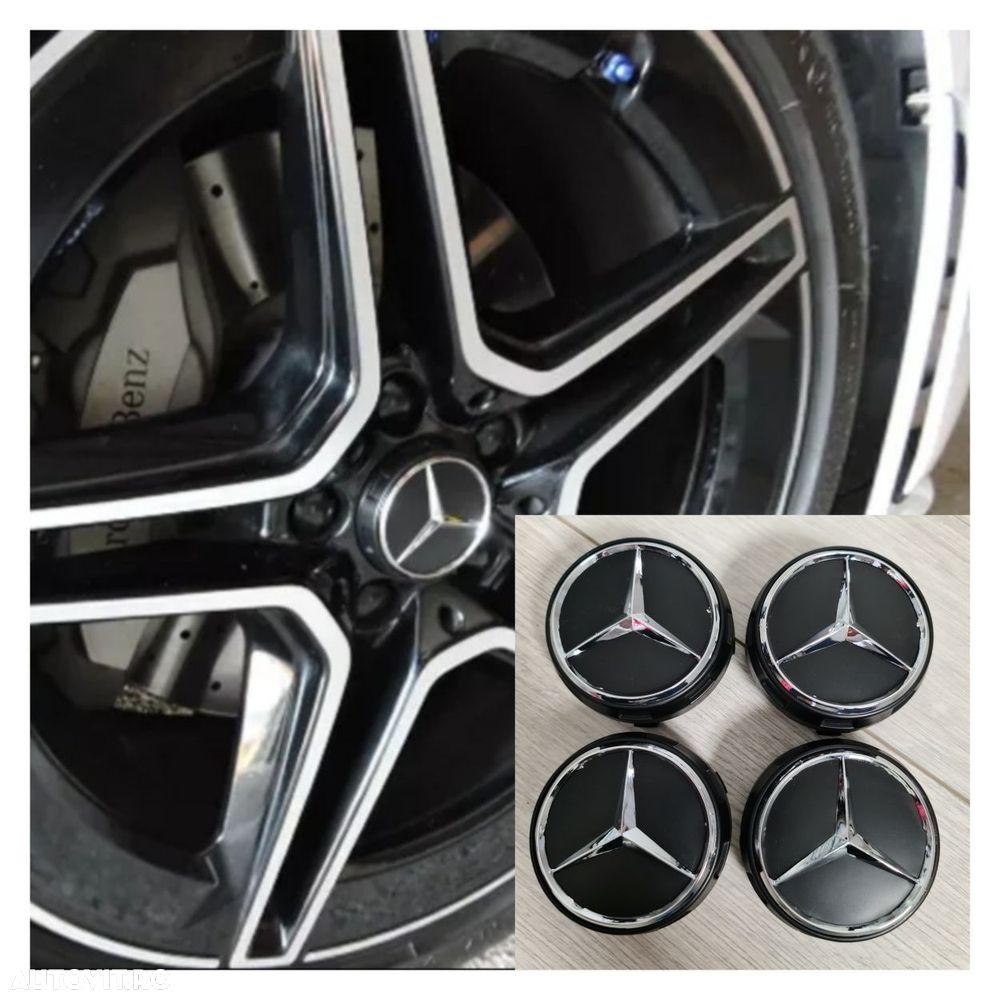 Capace-Jante-Mercedes-Model-AMG-75mm-Negre-C-E-S-CLS-GLE-GLC-CLA-A-GLB - 1