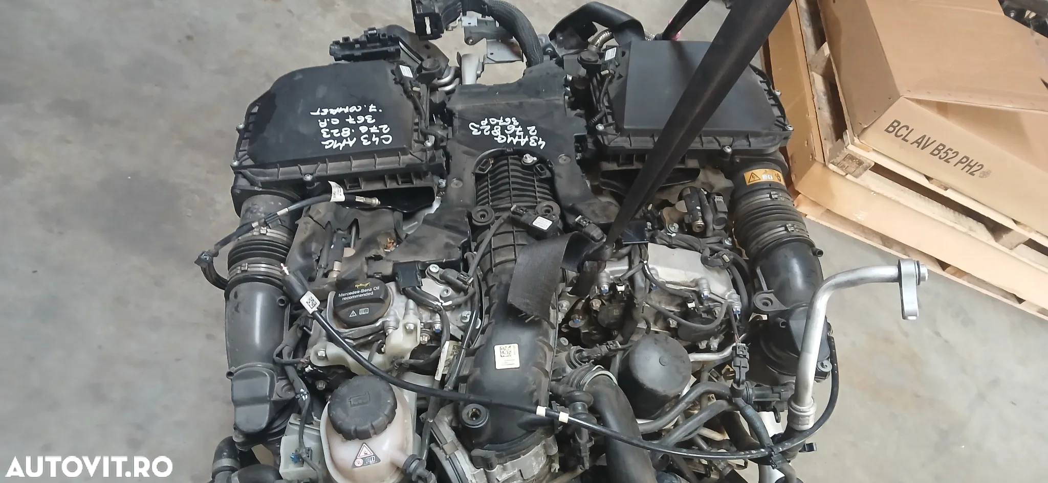 Motor 276823 Mercedes C43 AMG 3.0 v6 367 cp 2017 - 3
