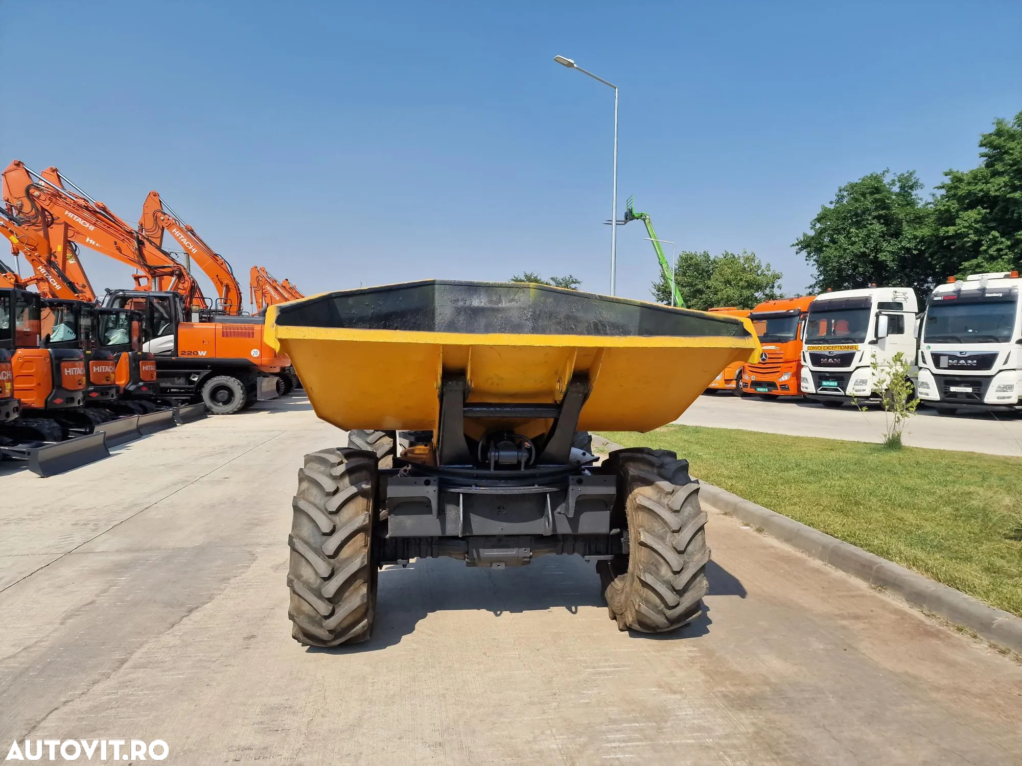 Alta DUMPER 6t TEREX, 4mc, 6t, basc LATERALA,  2.068h, 16900 EUR+tva, motor JCB 75CP, transmisie 4x4, produs in Anglia, Anvelope 90% bune, posiblitate leasing, CONDITIE FOARTE BUNA-PROMOTIE 16.900 EUR+Tva - 9