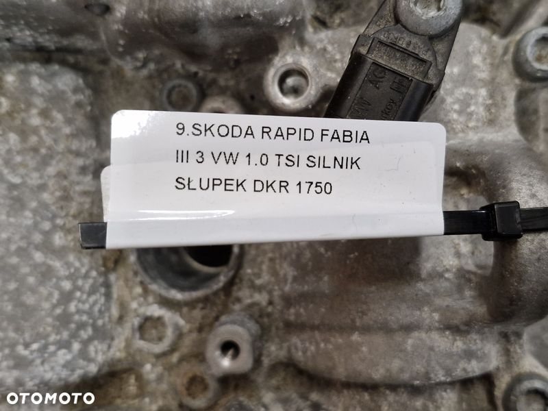 skoda rapid fabia 3 iii vw 1.0 tsi silnik słupek dkr - 3