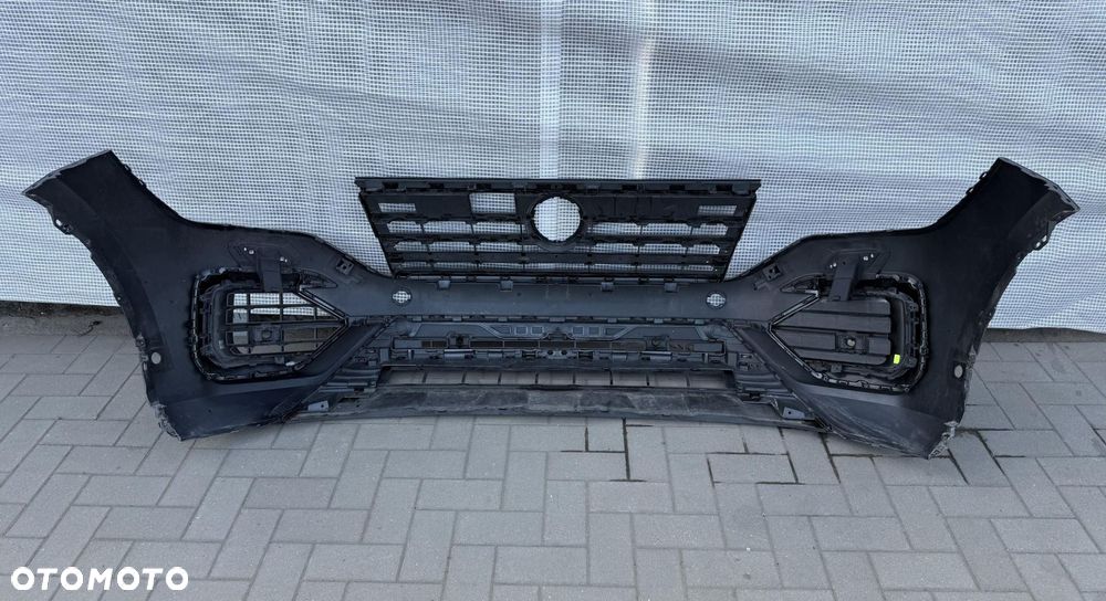 VW TOUAREG III R-LINE ZDERZAK PRZEDNI PRZÓD - 10