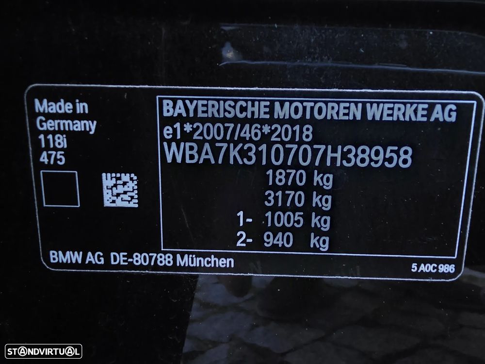 BMW 118 i Pack Desportivo M Auto - 7