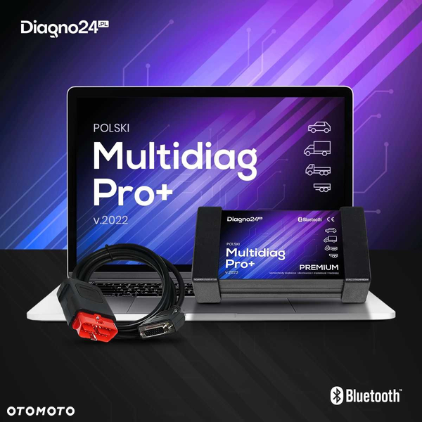 ZESTAW DIAGNOSTYCZNY Laptop + Multidiag Pro+ Autocom Delphi Vag Wow