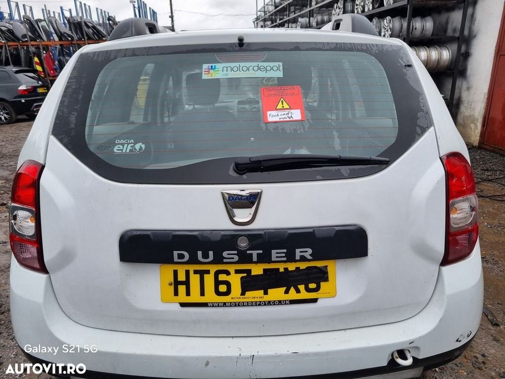 Haion Cu Luneta Dacia Duster Facelift 2013 - 2018 SUV 4 Usi Glacier White Dv369 (1398) - 1