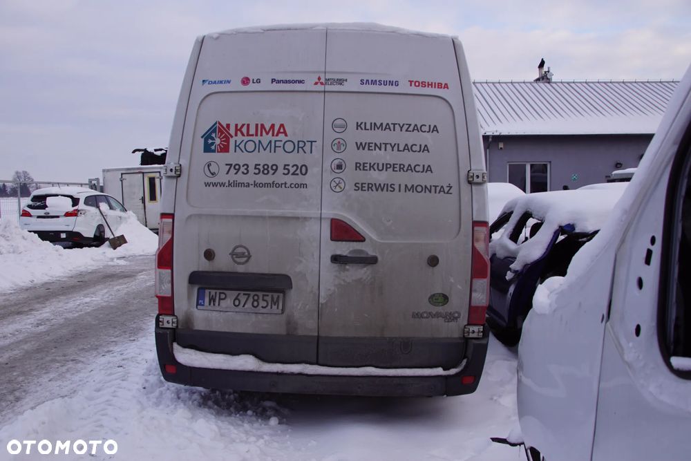 Auto na części - Opel Movano B II Lift L3H2 2.3 CDTI 131 KM M9T704 PF6018 GNY 2018R Silnik Skrzynia Drzwi Błotnik Zderzak Szyba Klamka Lusterko Lampa Deska Kokpit Sterownik Moduł Czujnik Licznik Panel Kierownica - 6
