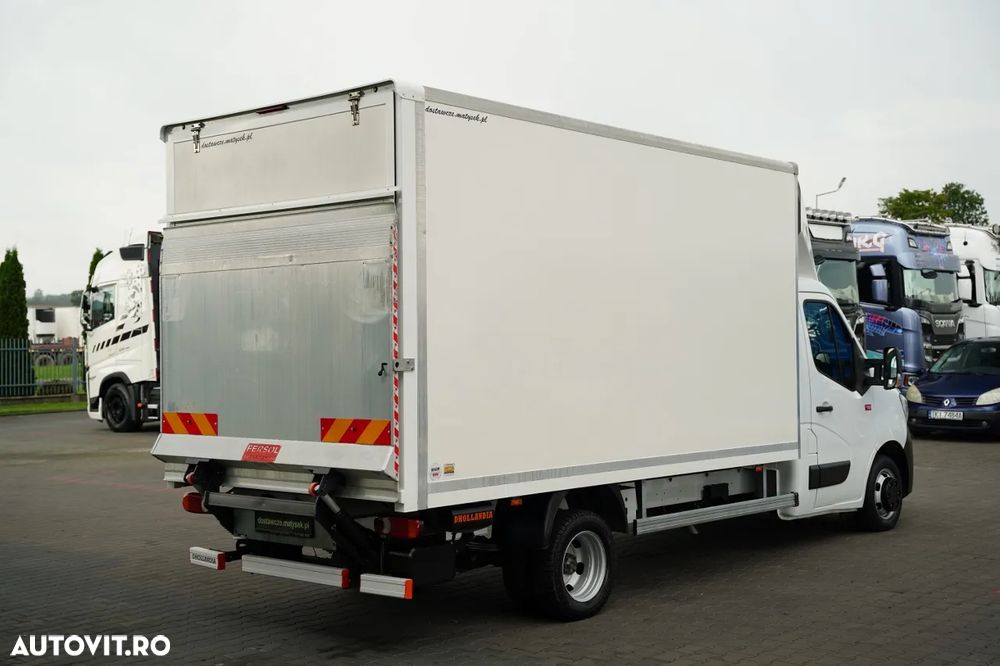 Renault MASTER / CONTAINER 4,2 m / 750 KG DHOLLANDIA LIFT / TWIN / MANUAL / IMPORTAT / EURO 6 - 9