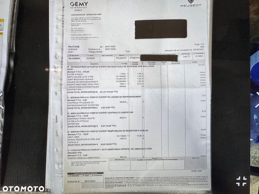 Peugeot 508 2.0 BlueHDi Allure S&S - 27