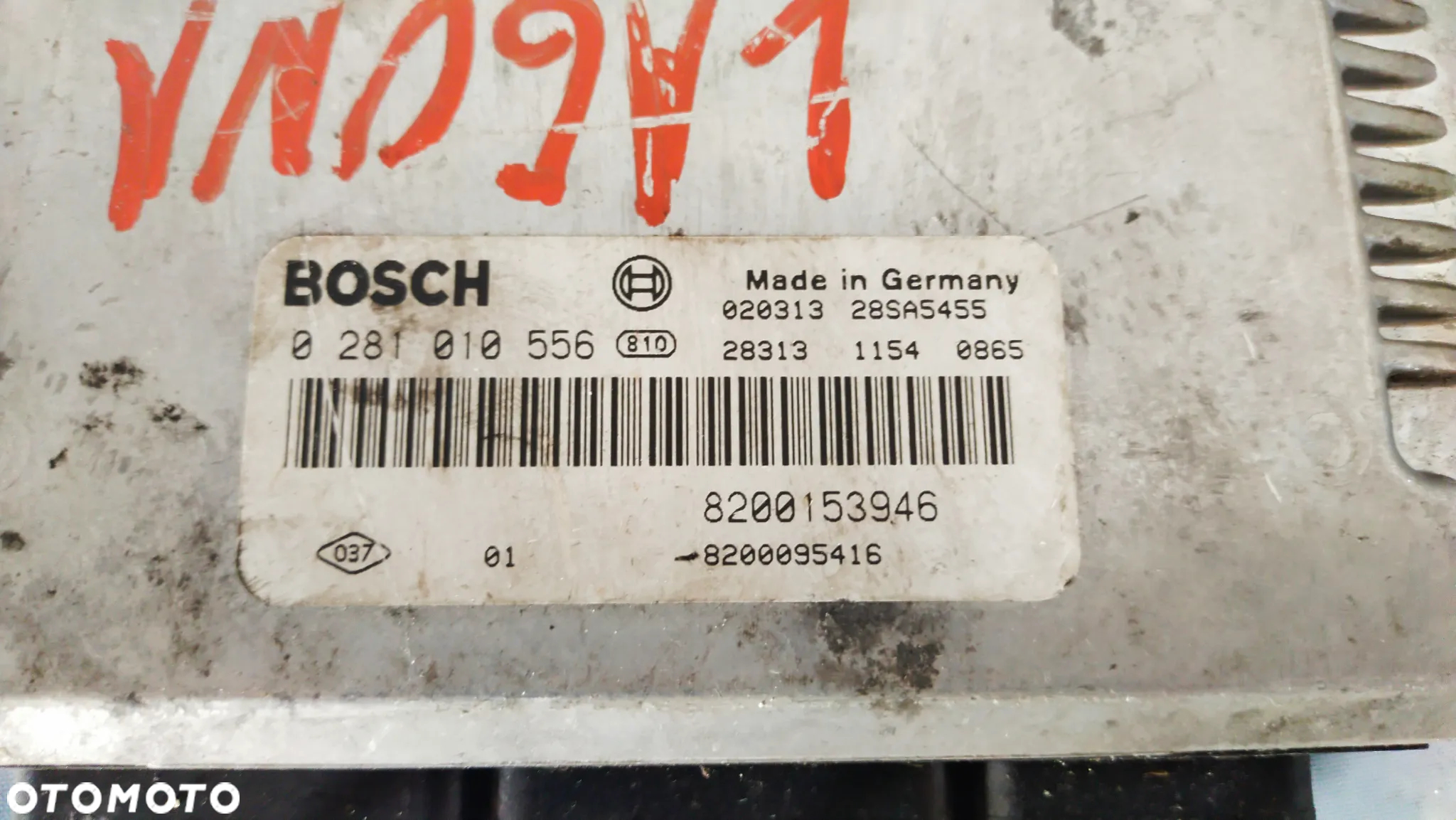 STEROWNIK KOMPUTER SILNIKA Renault Laguna 0281010556 - 2
