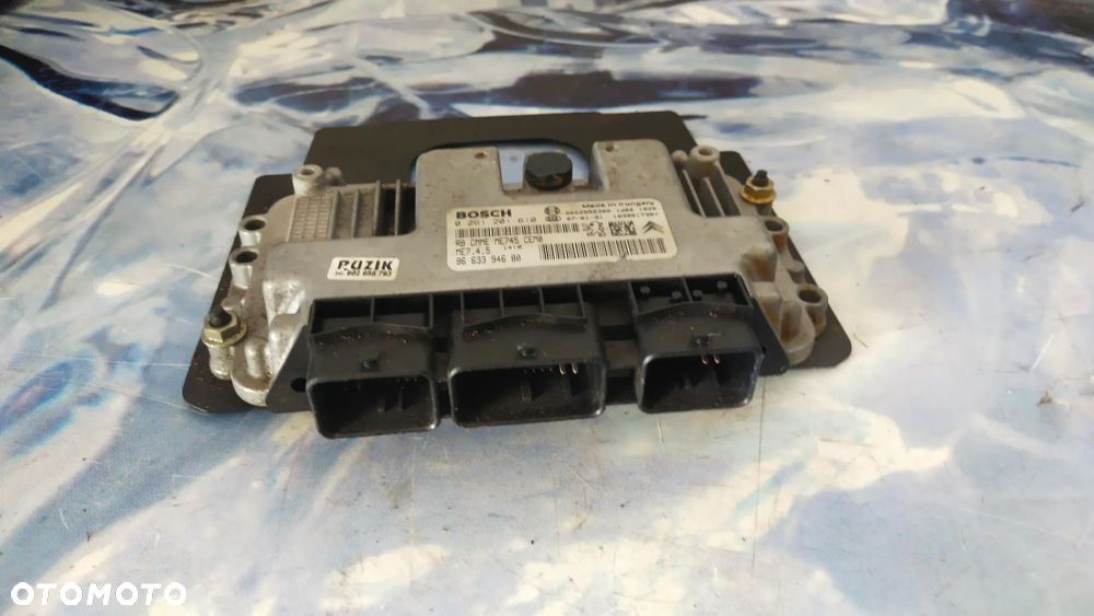 PEUGEOT 307 1.6 KOMPUTER silnika 0261201610 - 1