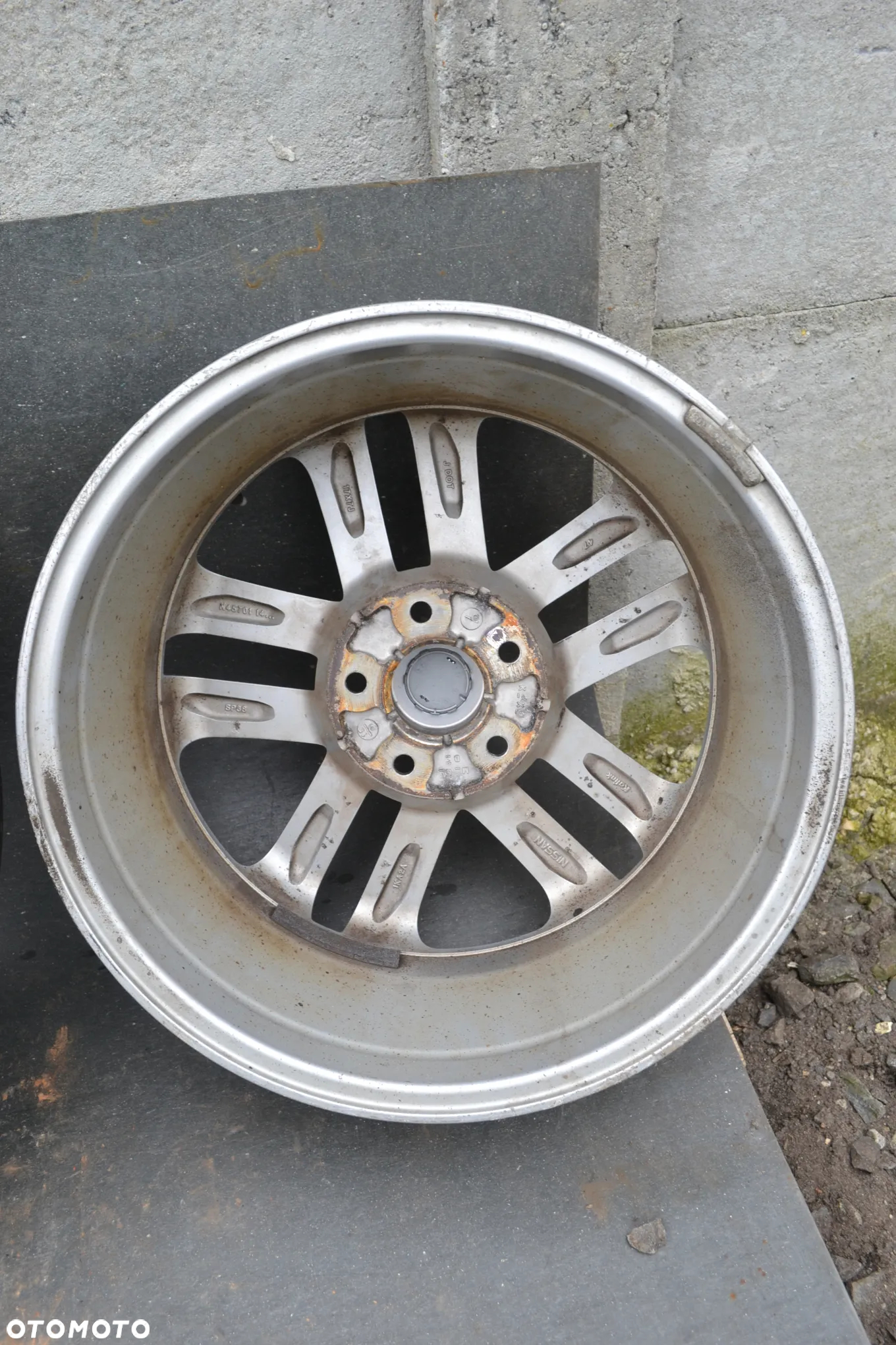 NISSAN JUKE LEAF QASHQAI TIDA ALUFELGI FELGI ALUMINIOWE 7x17 ET47 5x114.3 - 18