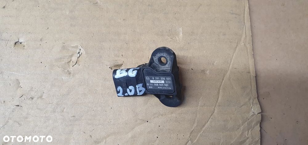 Czujnik ciśnienia MAP sensor VW Passat B6 2.0 FSI 06B906051 0261230031 - 2