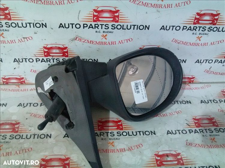 oglinda geam stanga renault clio an fabr. 2010 - 1