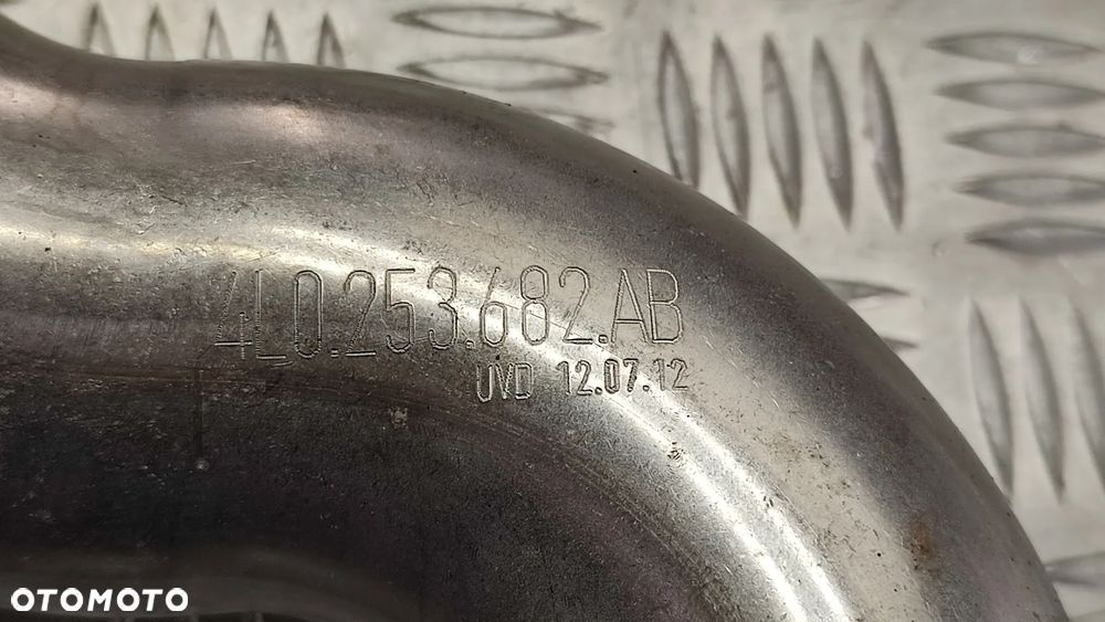AUDI Q7 4L 05-15R KONCOWKA TLUMIKA WYDECH WYDECHU CHROM KOMPLET PRAWA 4L0253682AB LEWA 4L0253681AB - 6