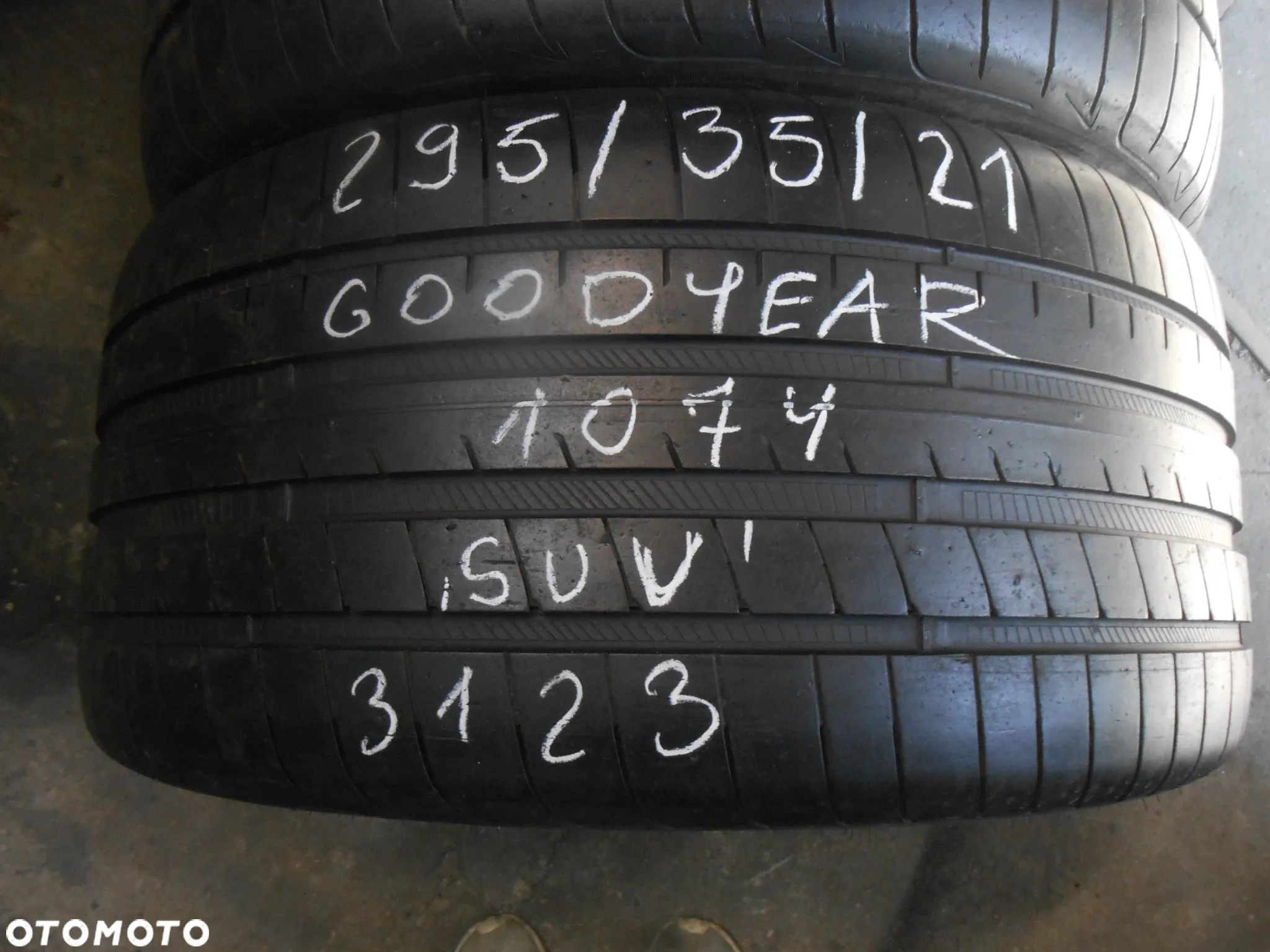 OPONY 295/35R21 GOODYEAR EAGLE F1 ASYMMETRIC 3 SUV DOT 3123 / 4122 6.6MM - 3