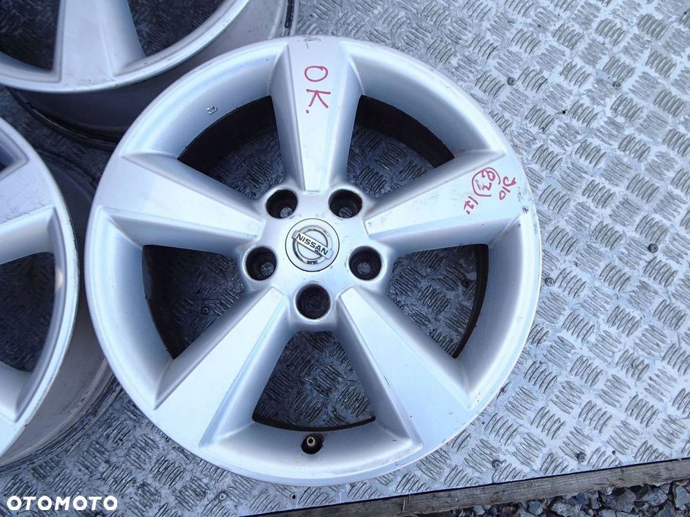 Alufelgi KPL. Nissan Qashqai J10 17" 5x114.3 ET 40 - 3
