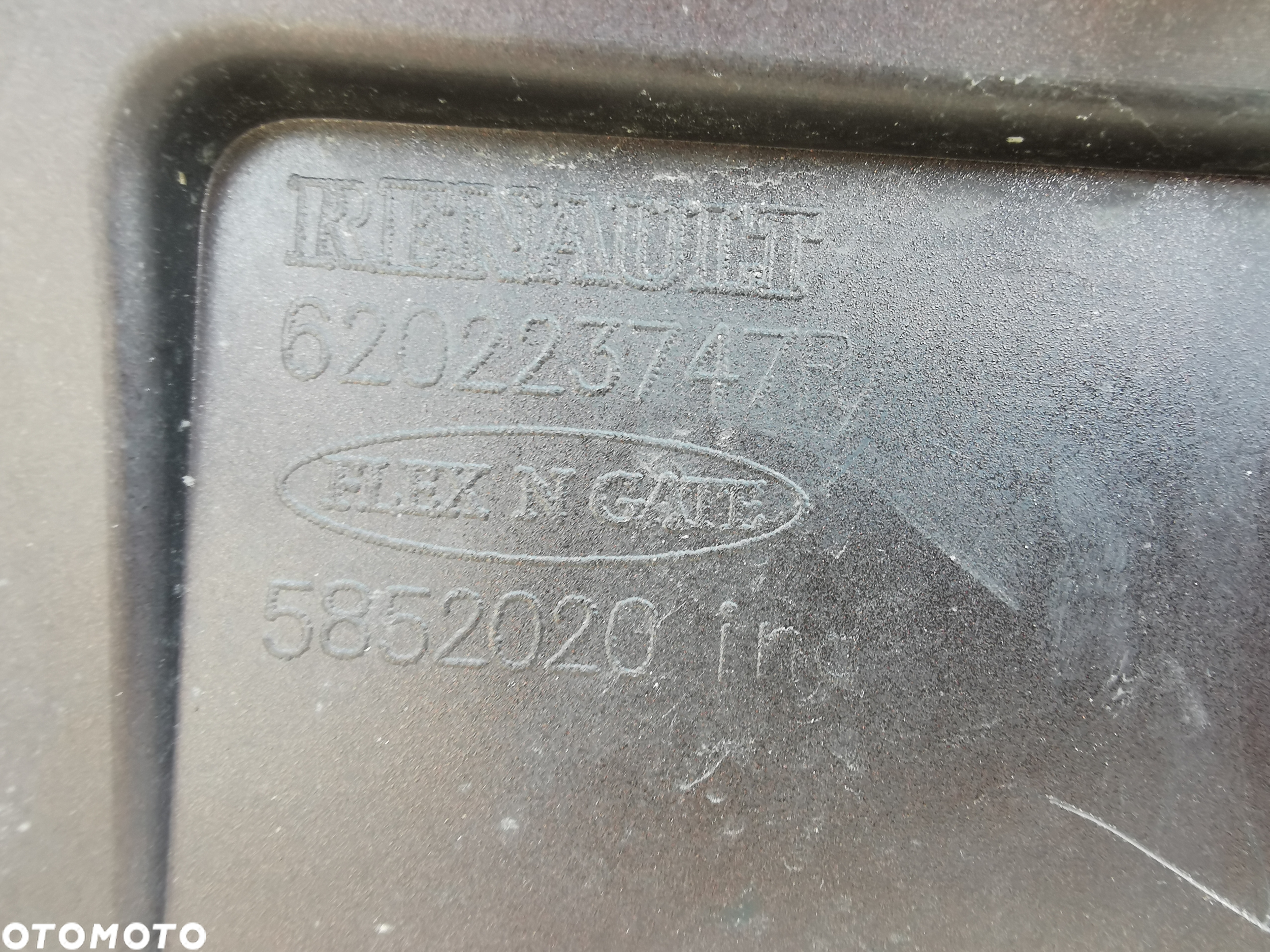 ZDERZAK PRZÓD PRZEDNI RENAULT KANGOO 3 III LIFT IV 4 20+ OSOBOWY MALOWANY 620223747R ORYGINAŁ - 12
