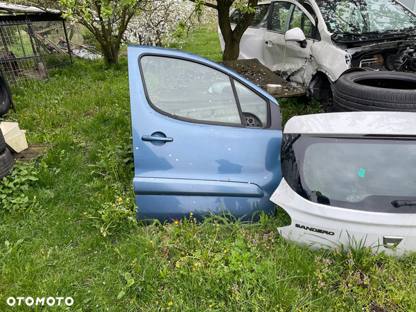 Berlingo II Partner drzwi prawy przód KGQ