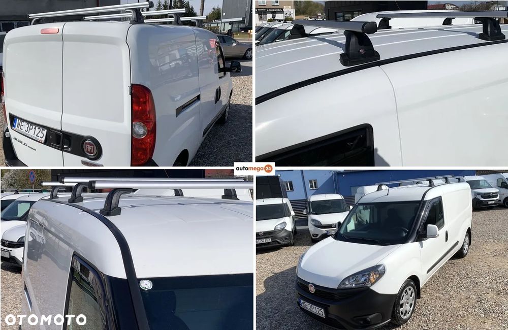Fiat PROFESSIONAL DOBLO L2 Long VAN MAXI WZMOCNIONY Ładowność 961kg, Homologacja cięż. VAT-1, HAK 1300kg wpinany, BAGAŻNIK, Alarm, Czujniki parkowania, Halogeny, Podgrzewane fotele, Koła 16' MOCNY NAPĘD 1.6 MultiJet, 105KM Emisja spalin Euro-6, Skrzynia biegów 6cio stopniowa! Oryginalna zabudowa paki, - 4